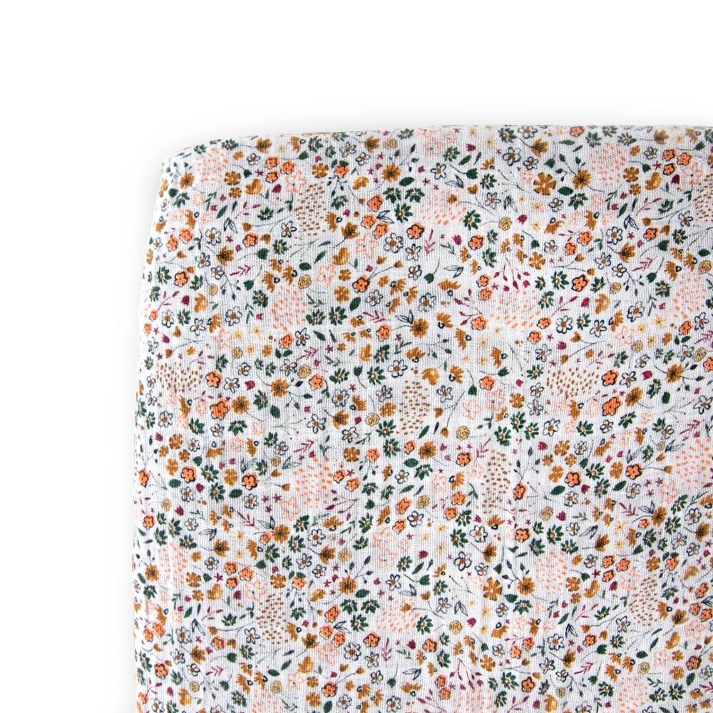 Little Unicorn Cotton Muslin Fitted Cot Sheet - Image 15