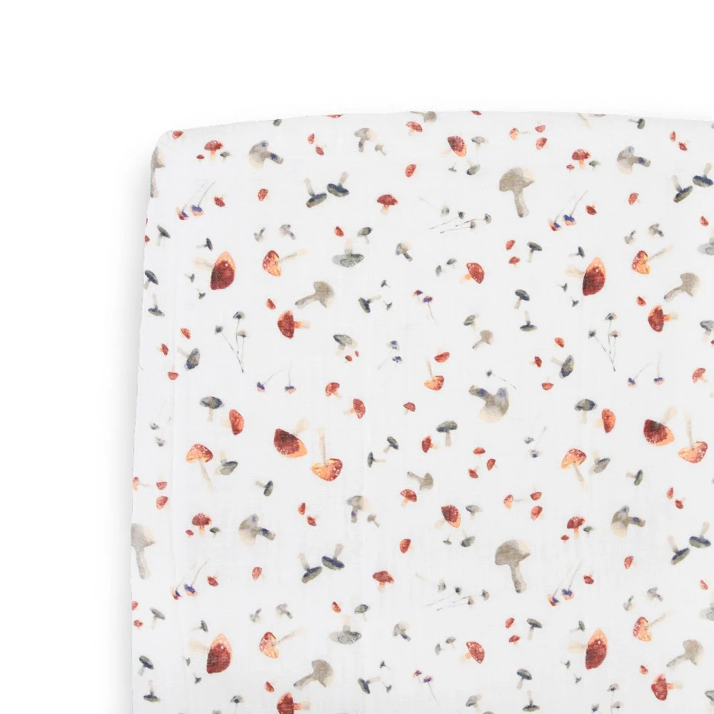 Little Unicorn Cotton Muslin Fitted Cot Sheet - Image 20