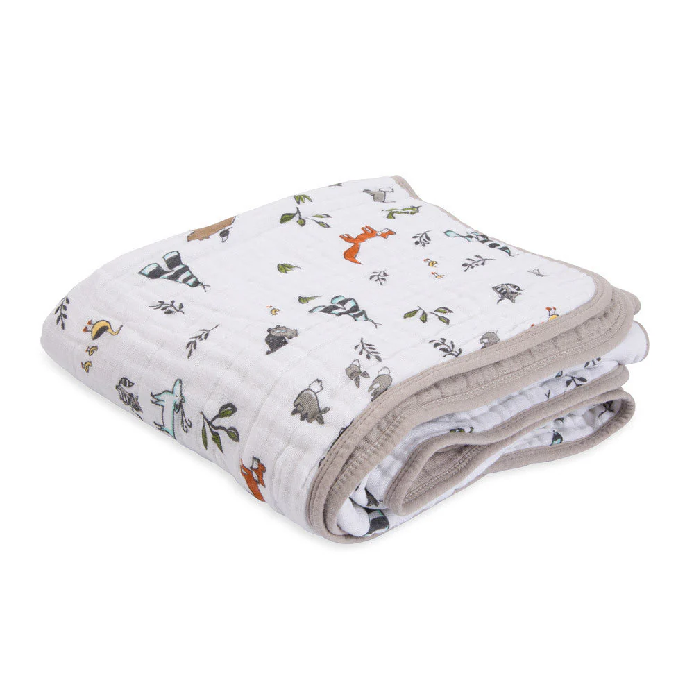 Little Unicorn Cotton Muslin Quilt - Image 2