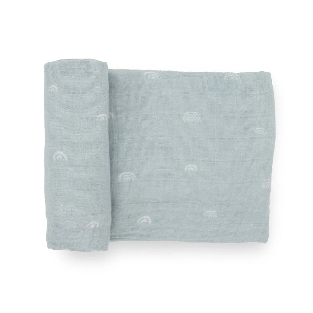 Little Unicorn Cotton Muslin Swaddle 1pk - Image 8
