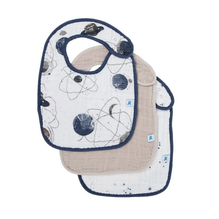 Little Unicorn Muslin Classic Bib 3pk - Image 10