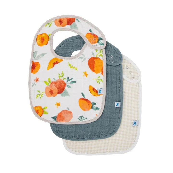 Little Unicorn Muslin Classic Bib 3pk - Image 11