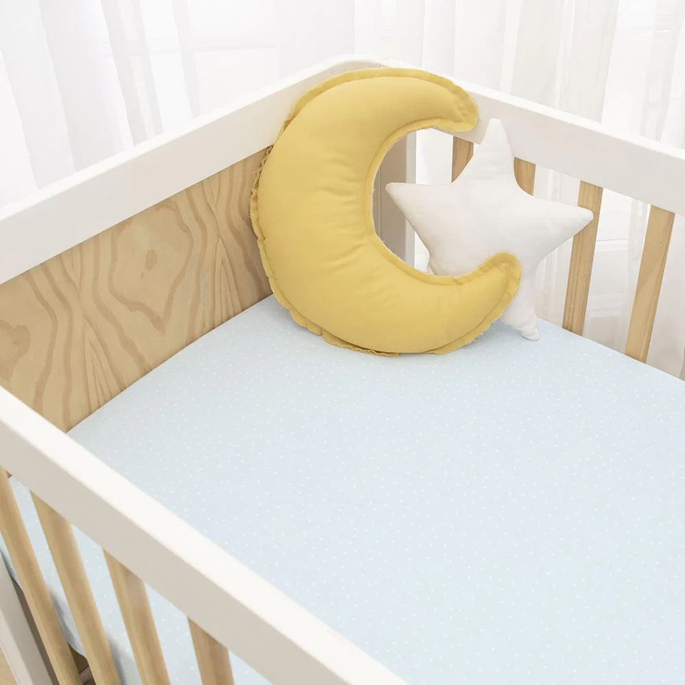 Living Textiles 2pk Cot Fitted Sheets Mason - Clearance - Image 3