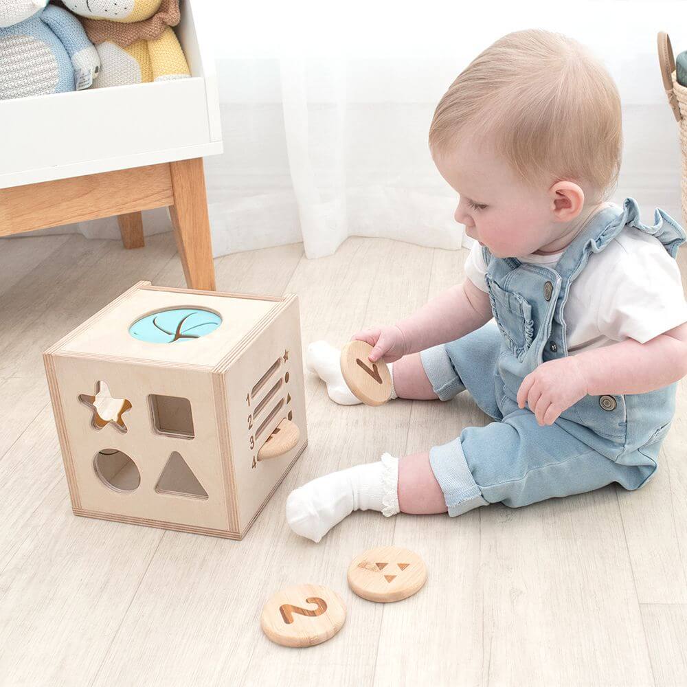 Living Textiles Playground 4-in-1 Sensory Cube - Image 5