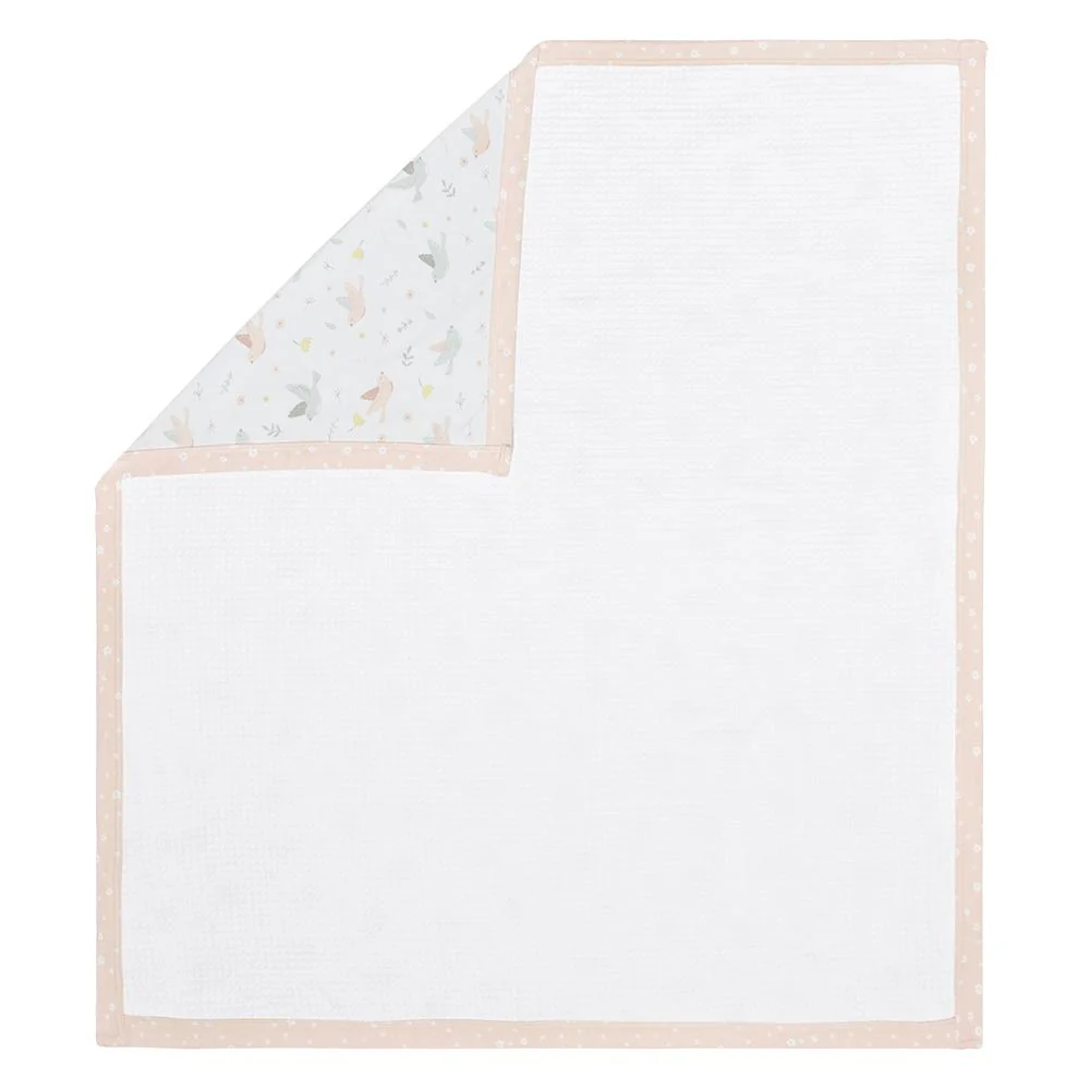 Living Textiles Jersey Waffle Cot Blanket - Clearance - Image 3