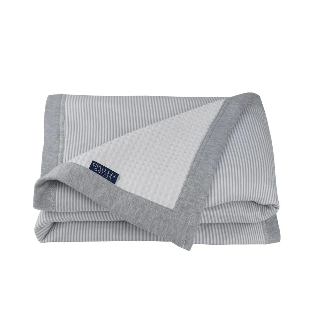 Living Textiles Jersey Waffle Cot Blanket - Clearance - Image 4
