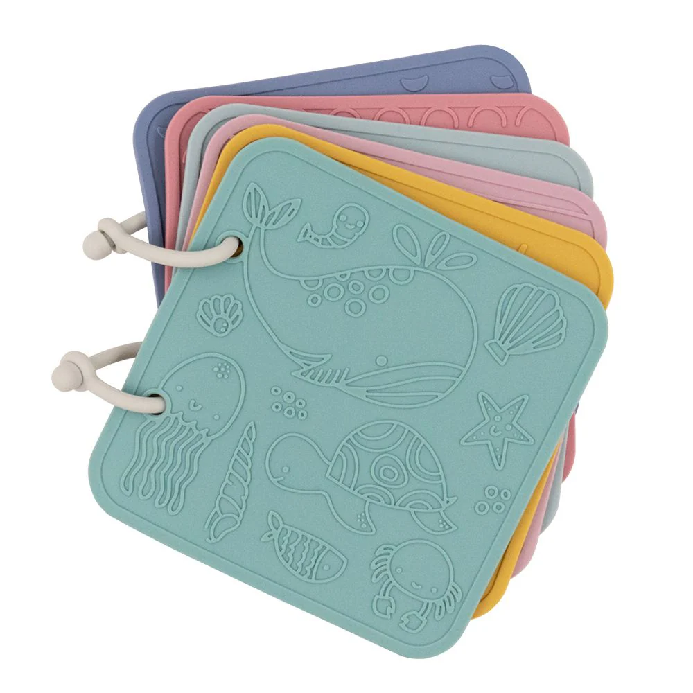Living Textiles Playground Silicone Baby Bath Book