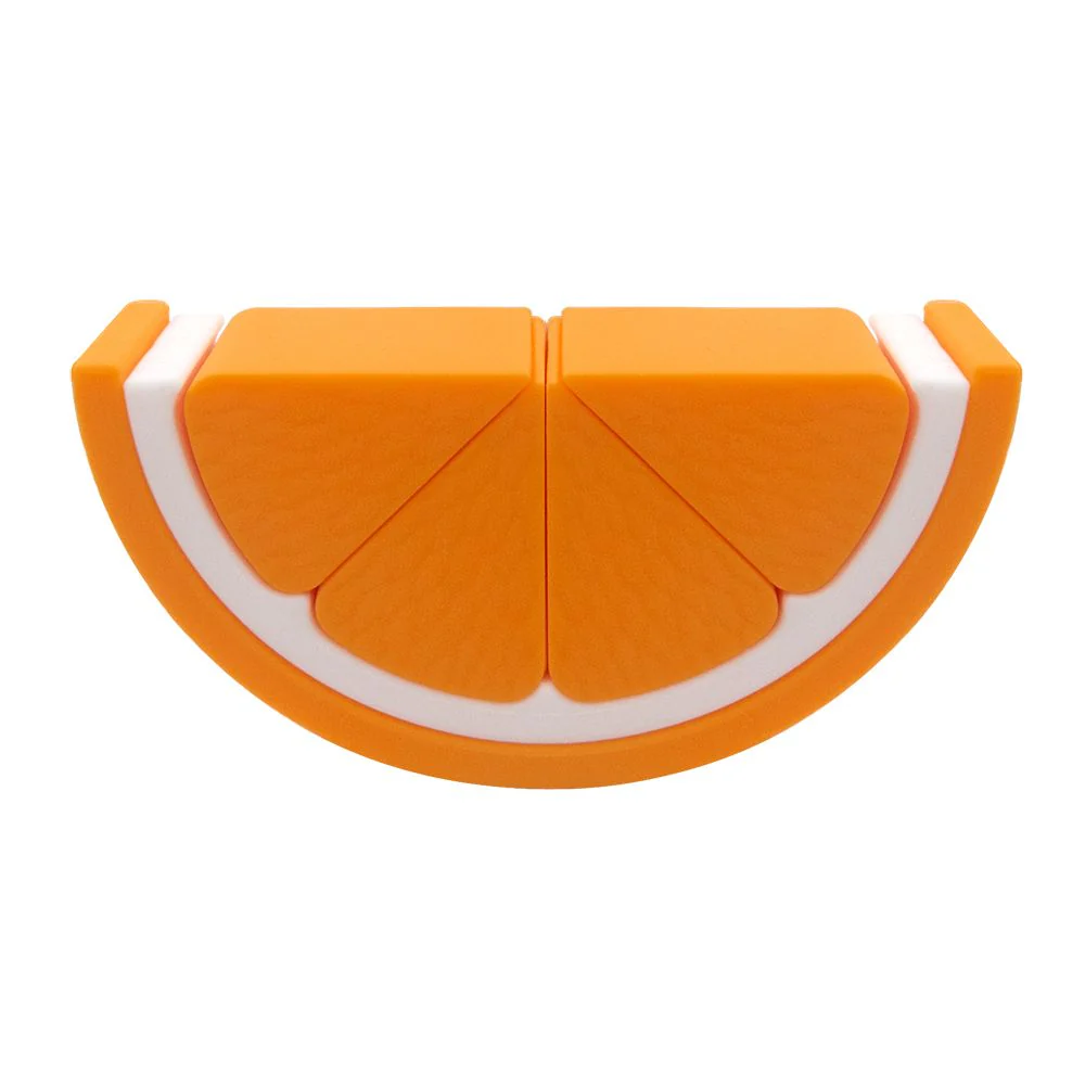 Living Textiles Playground Silicone Citrus Fruit Stacking Puzzle - Image 3