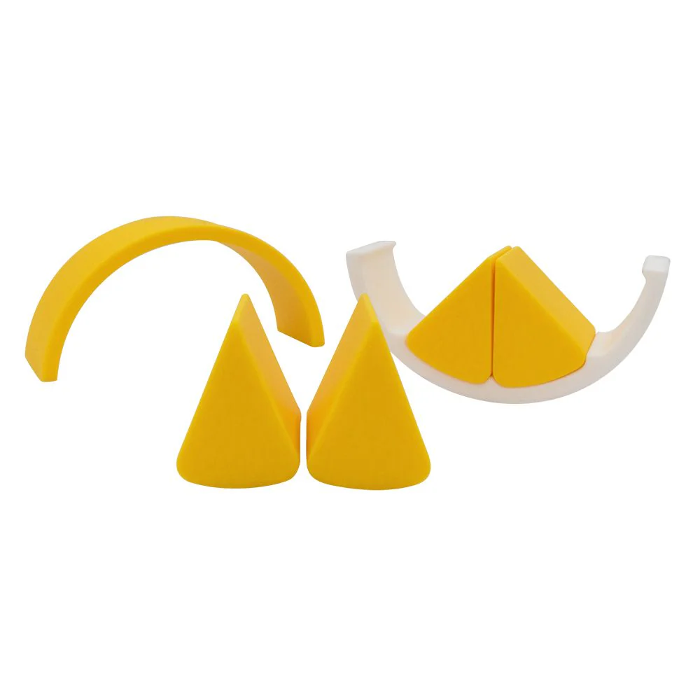 Living Textiles Playground Silicone Citrus Fruit Stacking Puzzle - Image 6