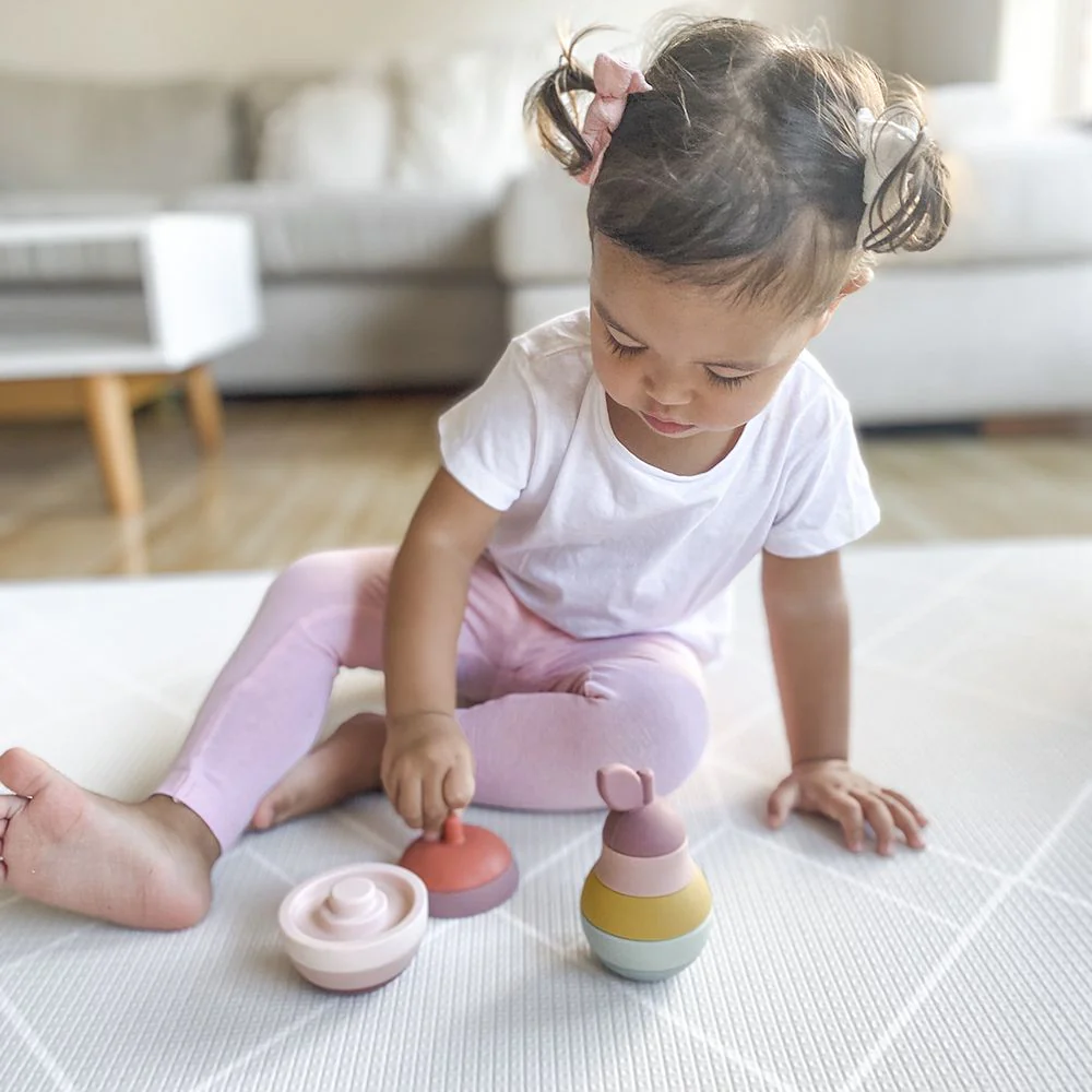 Living Textiles Playground Silicone Fruit Stacking Puzzle - Image 5