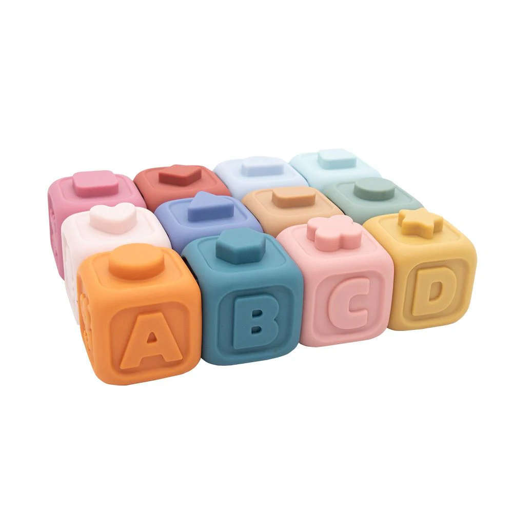 Living Textiles Playground Silicone My First Learning Blocks - Image 2