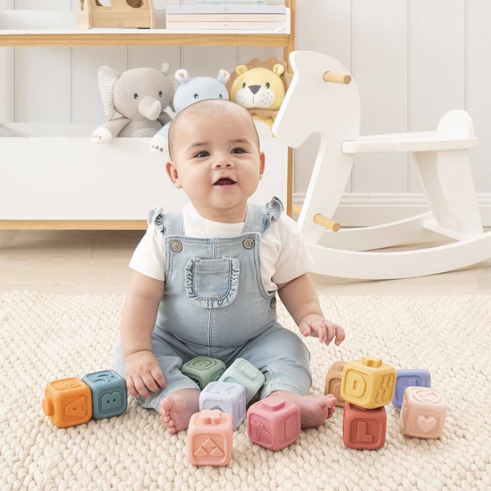 Living Textiles Playground Silicone My First Learning Blocks - Image 4