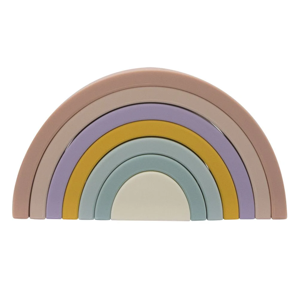 Living Textiles Playground Silicone Rainbow Puzzle - Image 2