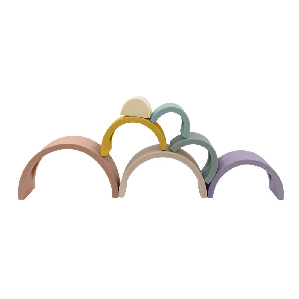 Living Textiles Playground Silicone Rainbow Puzzle - Image 3