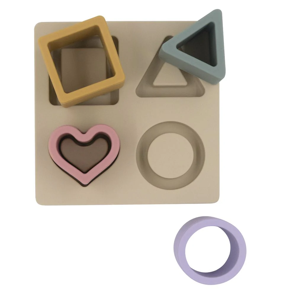 Living Textiles Playground Silicone Shape Puzzle - Image 3