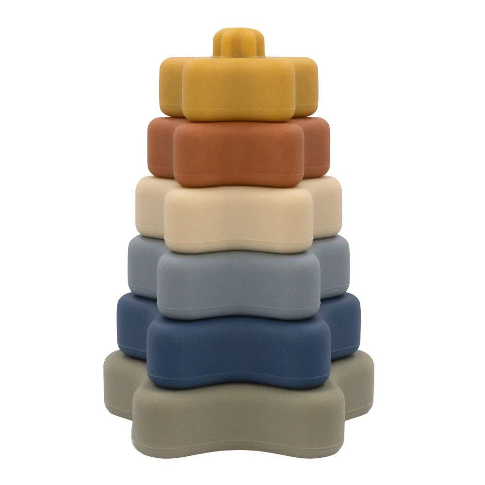 Living Textiles Playground Silicone Stacking Tower - Image 2