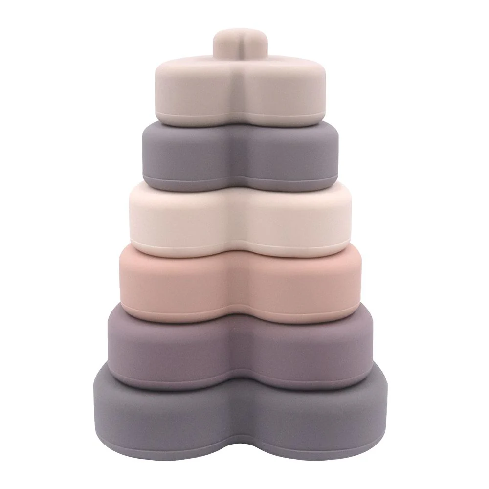 Living Textiles Playground Silicone Stacking Tower - Image 3