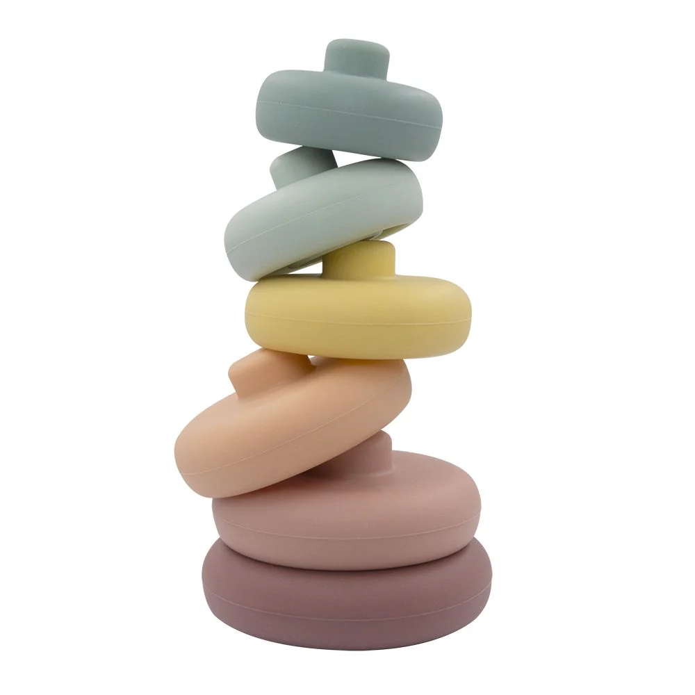 Living Textiles Playground Silicone Stacking Tower - Image 4