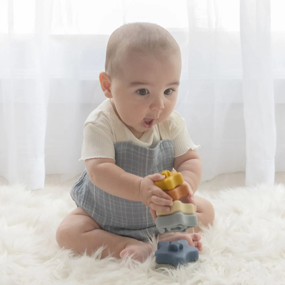 Living Textiles Playground Silicone Stacking Tower - Image 8