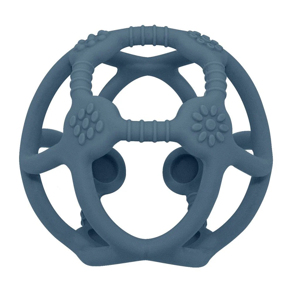 Living Textiles Playground Silicone Teething Ball - Image 2