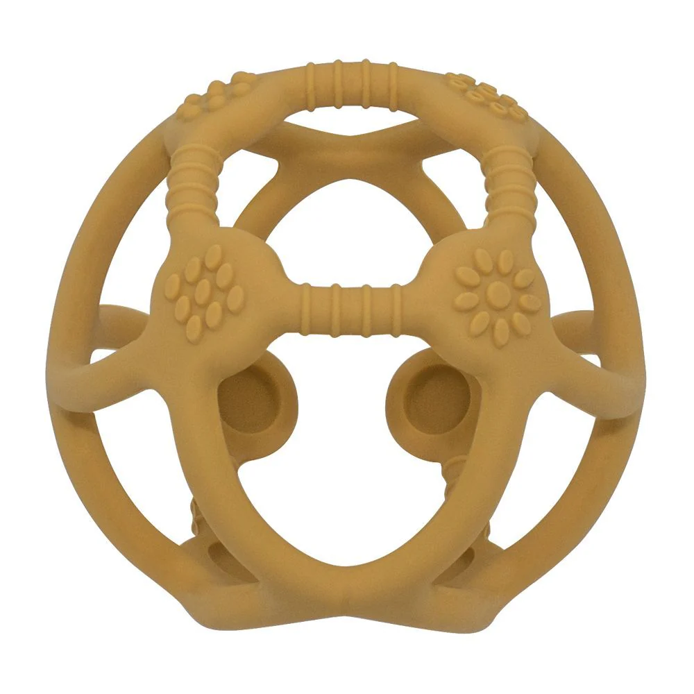 Living Textiles Playground Silicone Teething Ball - Image 5
