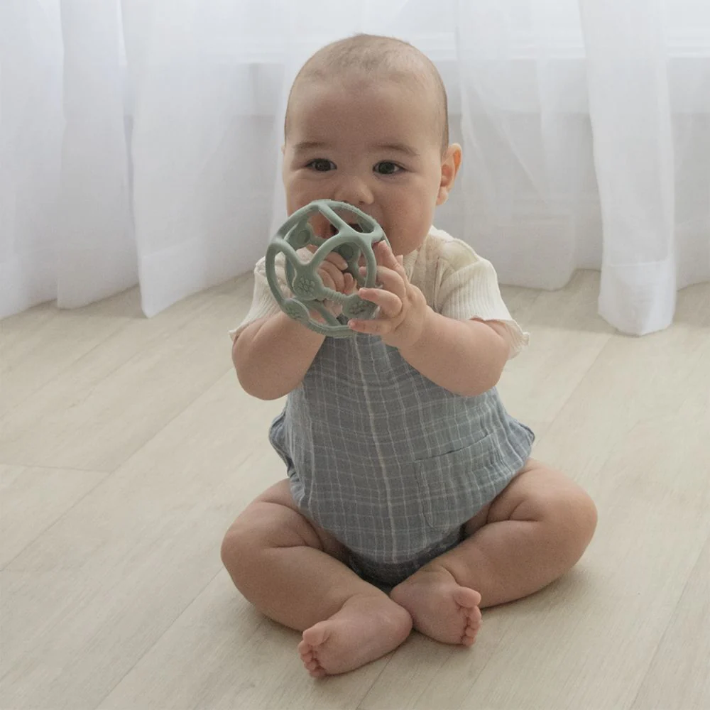 Living Textiles Playground Silicone Teething Ball - Image 7