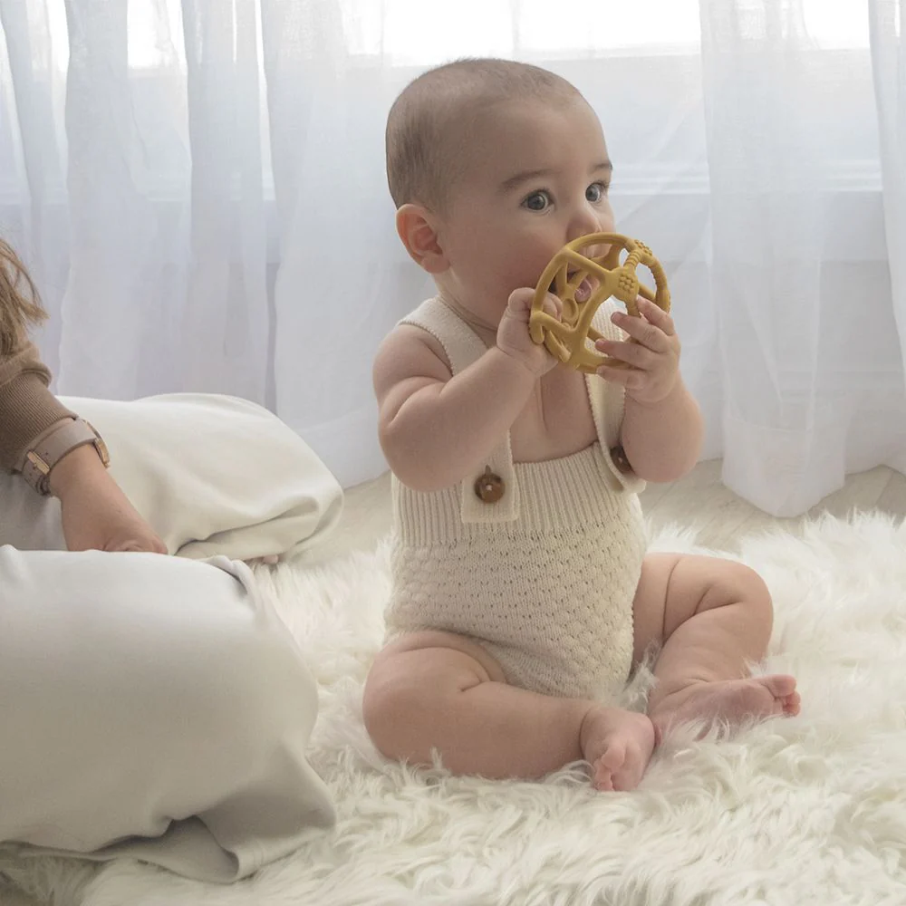 Living Textiles Playground Silicone Teething Ball - Image 9