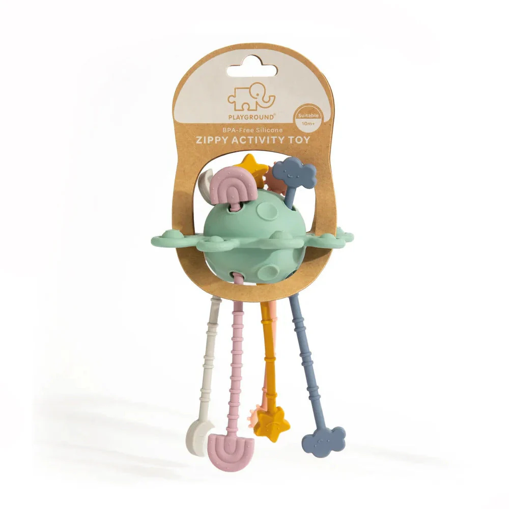 Living Textiles Playground Silicone Zippy Activity Toy - Image 6