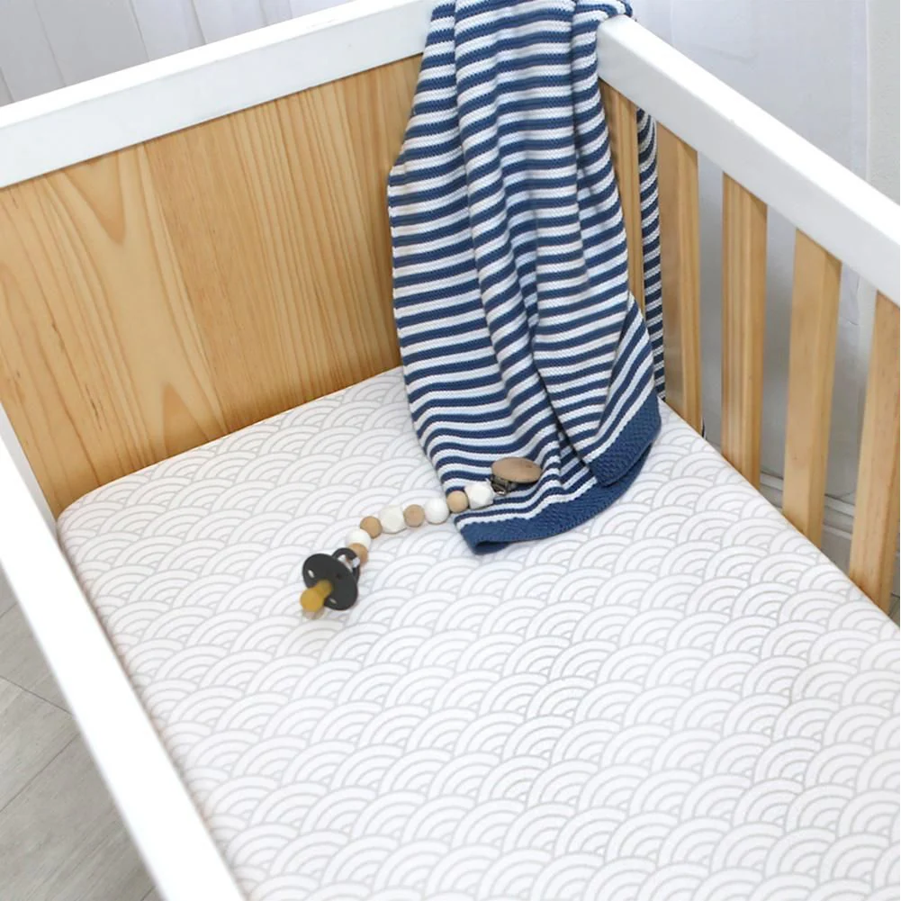 Lolli Living 2pk Bassinet Fitted Sheets Oceania - Image 3