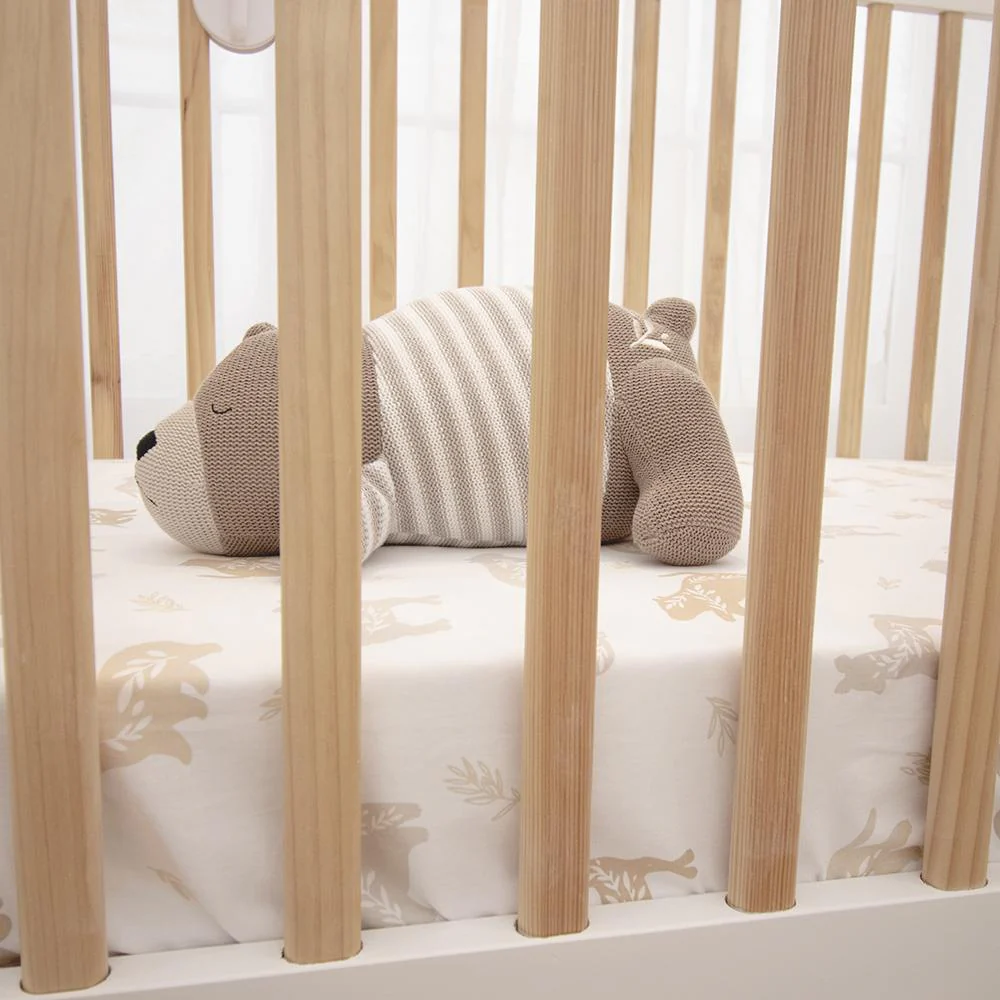 Lolli Living Character Knit Cushion - Bosco Bear - Image 4