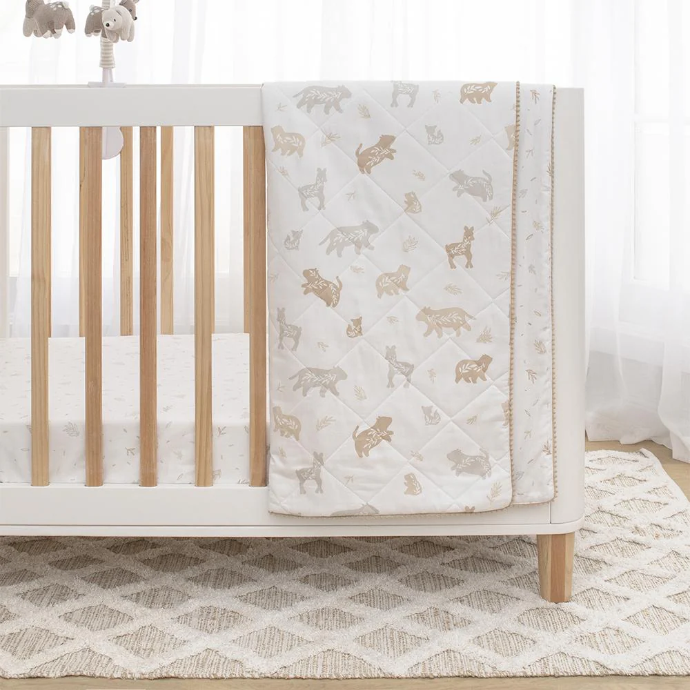 Lolli Living Cot Comforter - Bosco Bear - Image 2