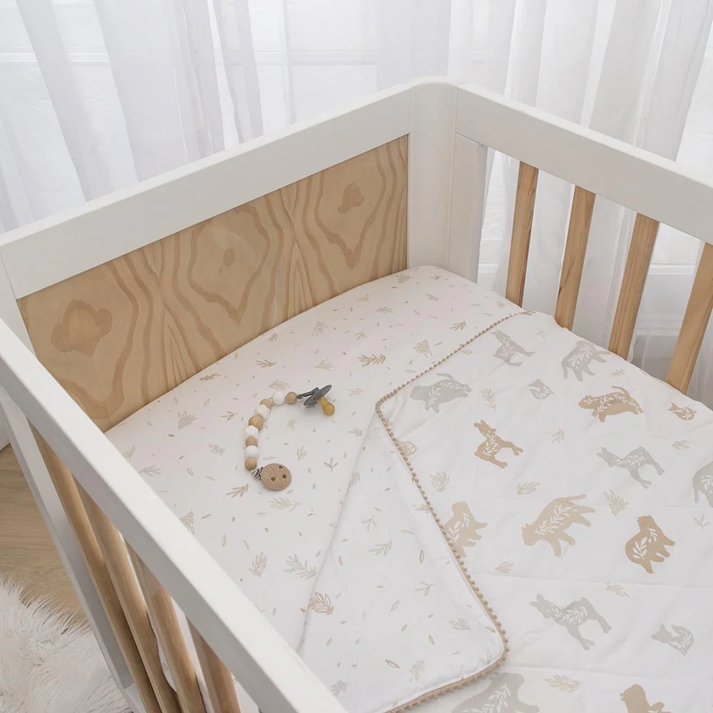 Lolli Living Cot Comforter - Bosco Bear - Image 3