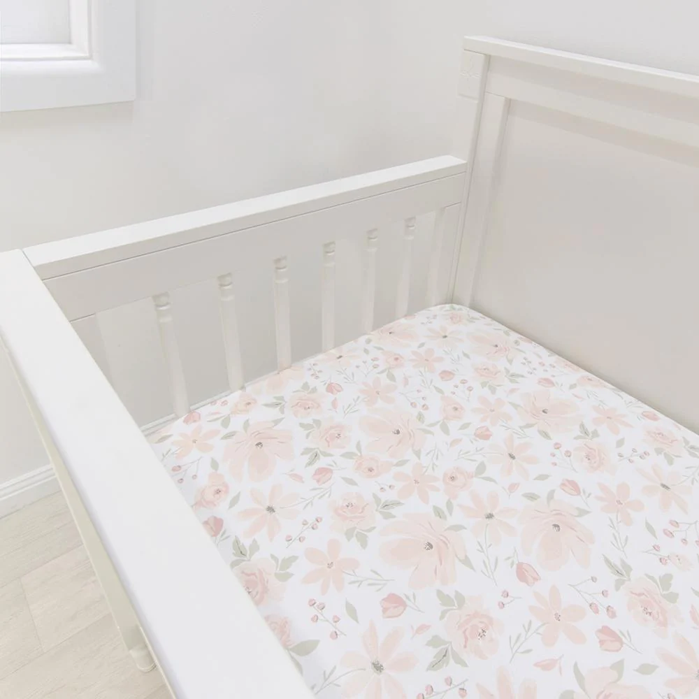 Lolli Living Cot Fitted Sheet Meadow - Image 2