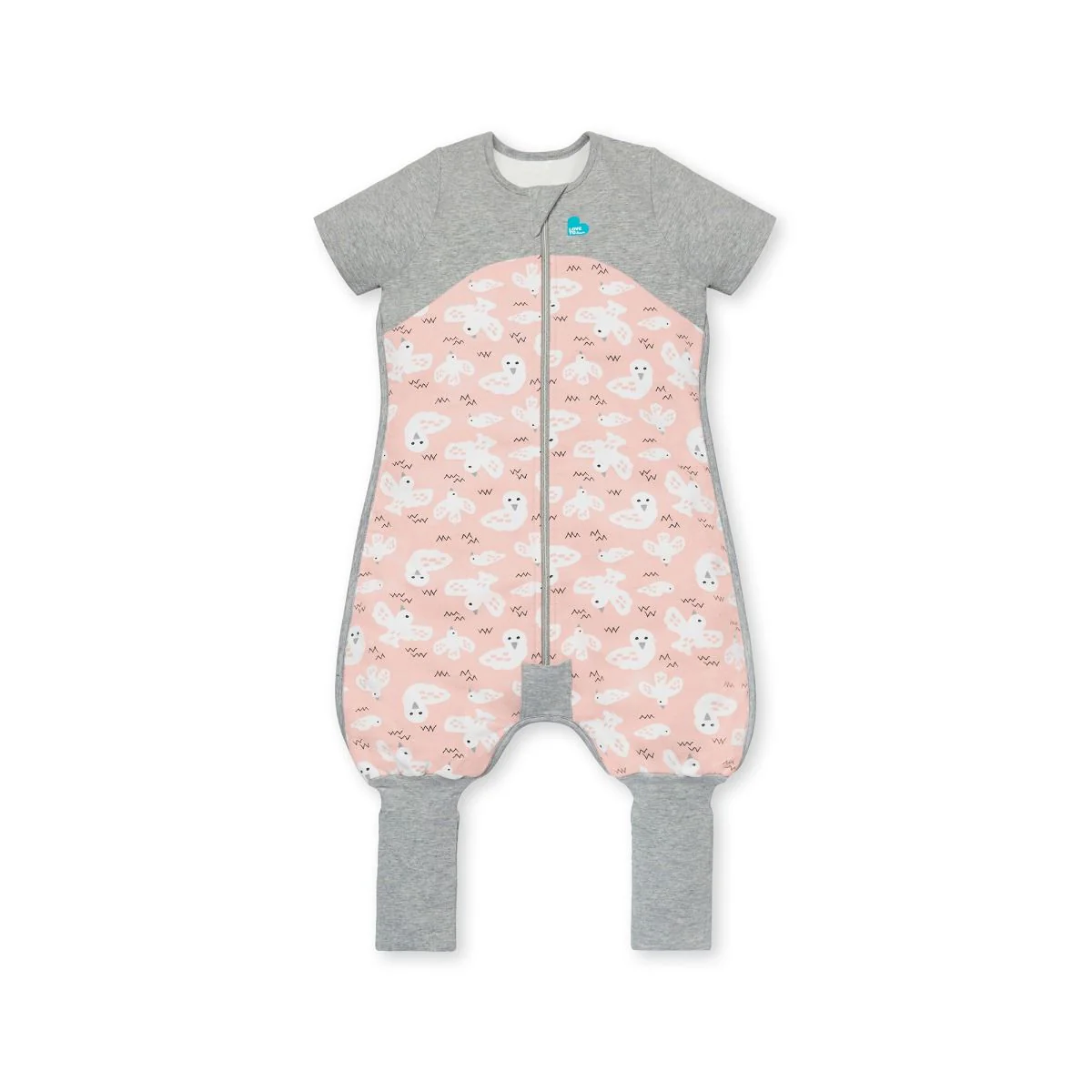 Love To Dream Sleep Suit Organic 1.0 TOG - Dove Pink