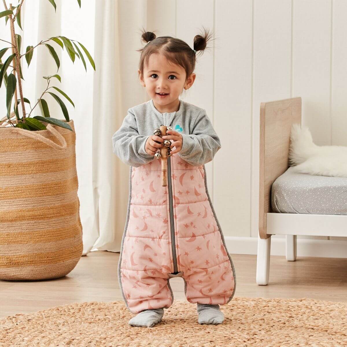Love to Dream Sleep Suit Warm 2.5 TOG Moonlight Pink - Image 3