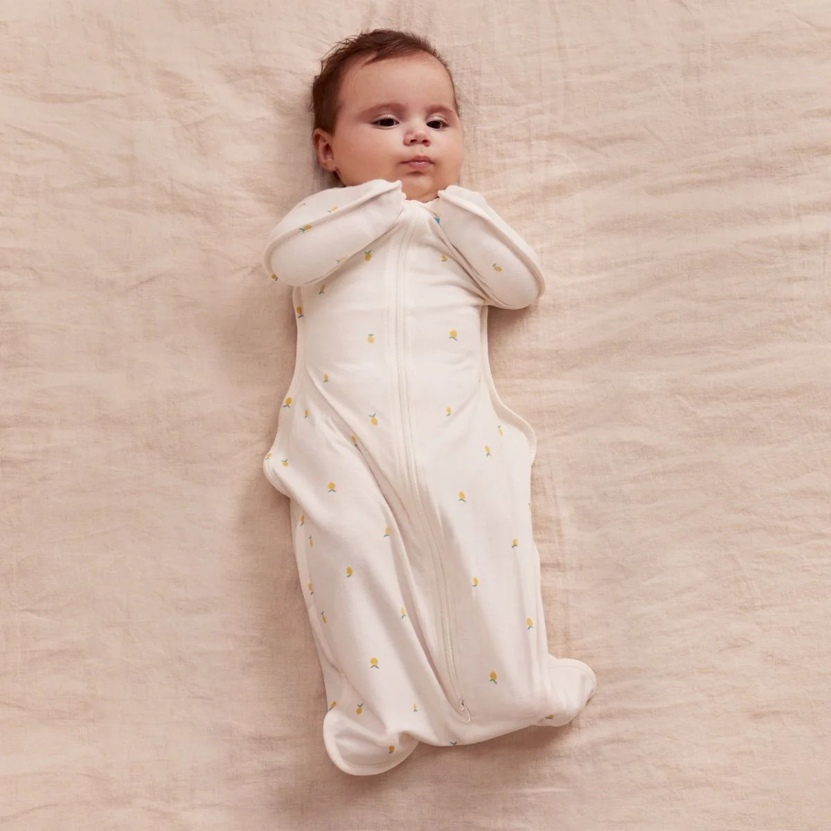 Love To Dream Swaddle Up™ Bamboo 1.0 TOG - Lemons - Image 3