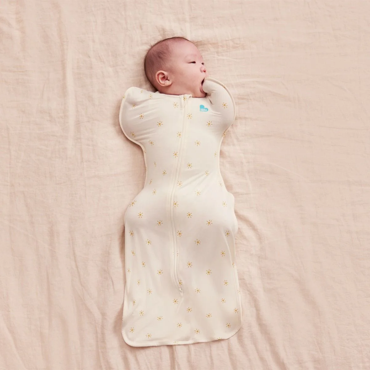 Love To Dream Swaddle Up™ Bamboo Lite 0.2 TOG - Sunny Gold - Image 2