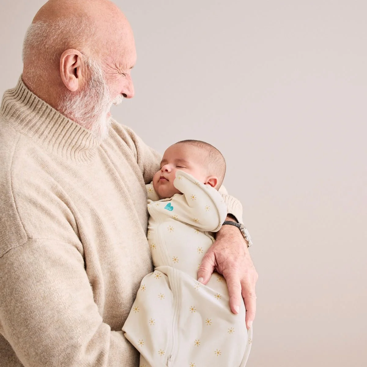 Love To Dream Swaddle Up™ Bamboo Lite 0.2 TOG - Sunny Gold - Image 3