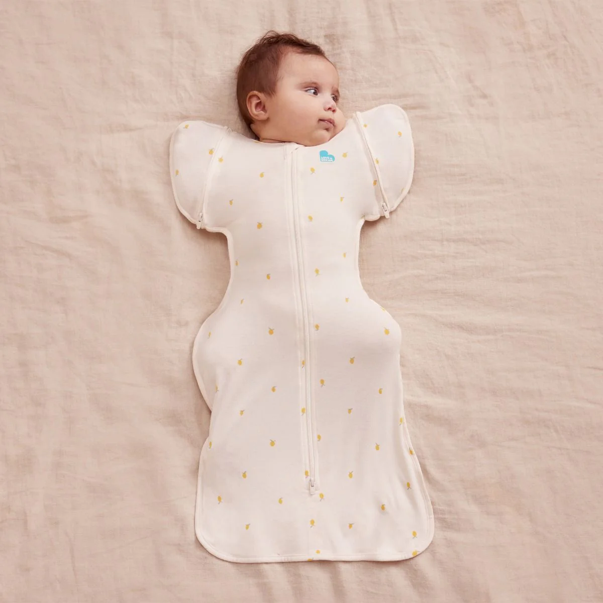 Love To Dream Swaddle Up™ Transition Bag Bamboo 1.0 TOG - Lemons - Image 3