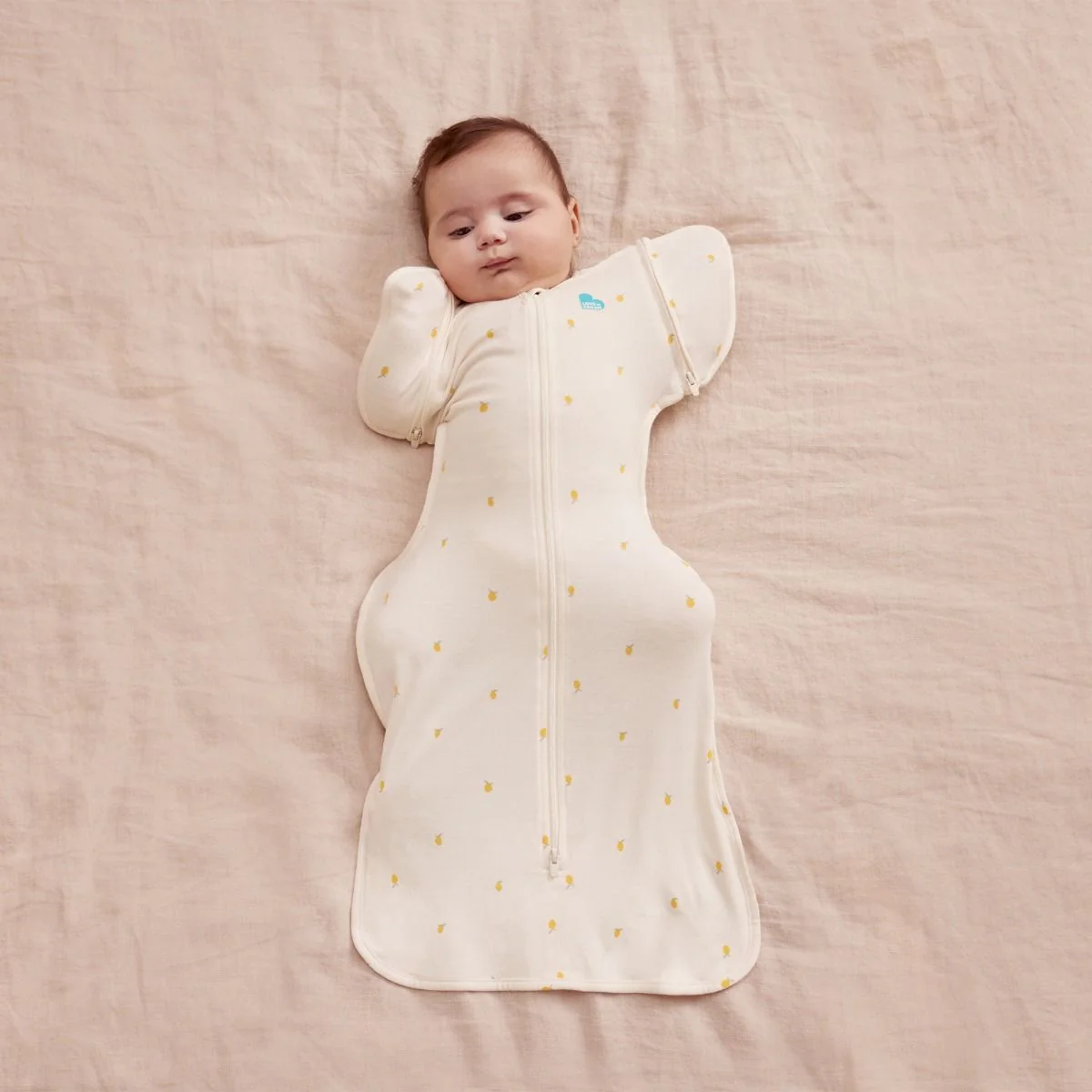 Love To Dream Swaddle Up™ Transition Bag Bamboo 1.0 TOG - Lemons - Image 4