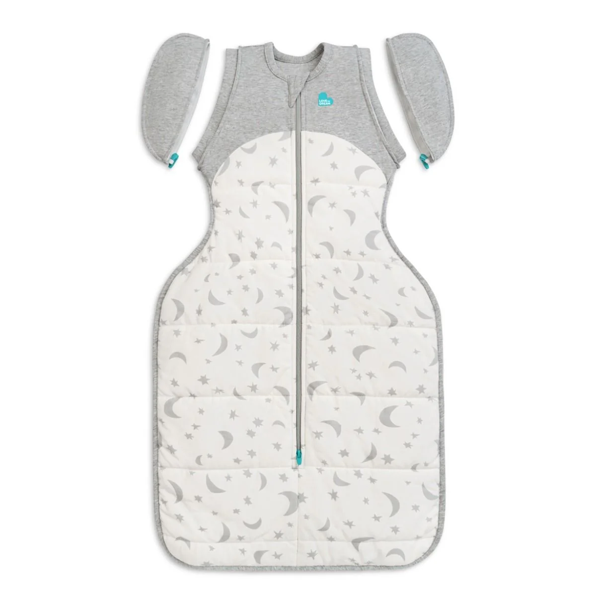 Love To Dream Swaddle Up™ Transition Bag Extra Warm 3.5 TOG - Moonlight White - Image 2