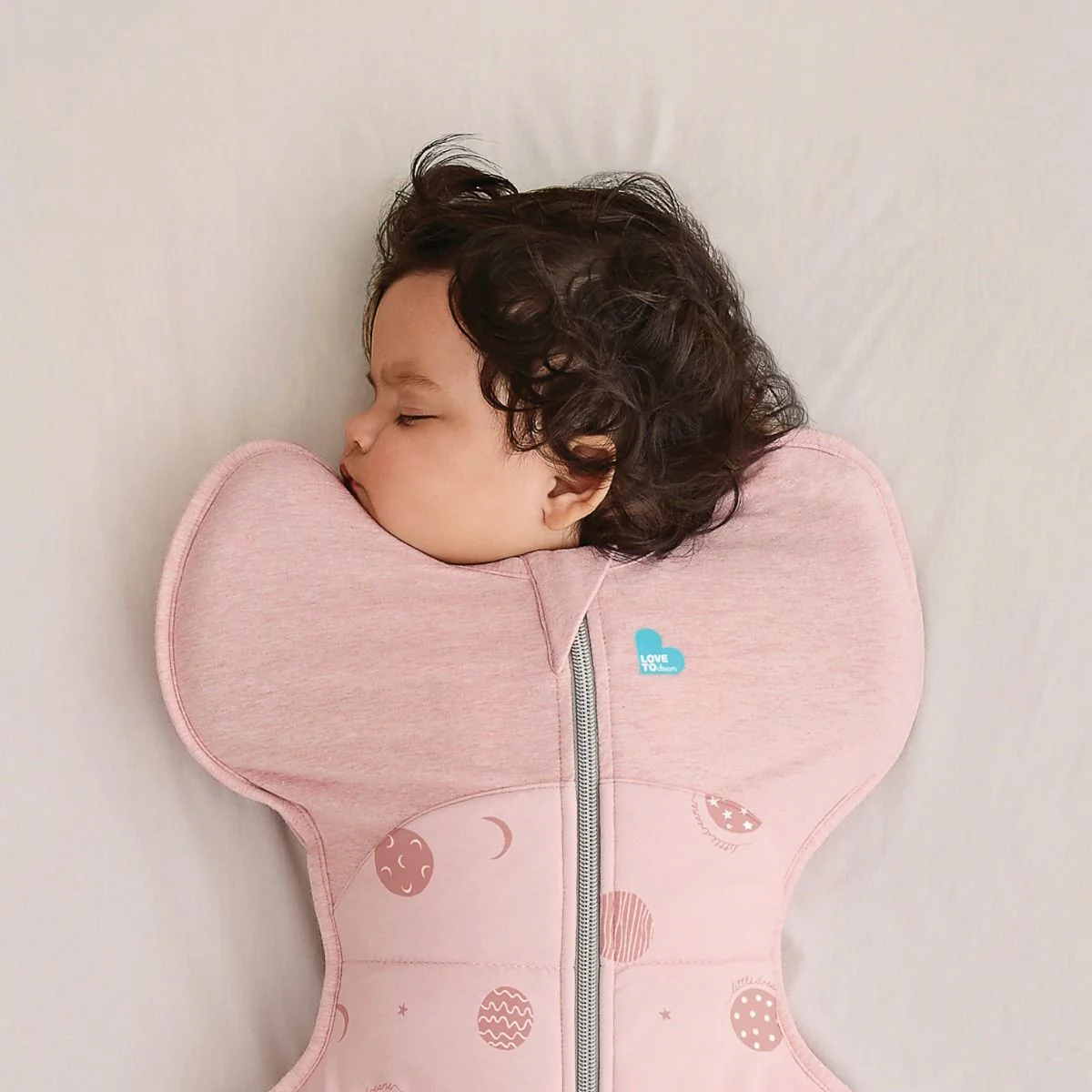 Love To Dream Swaddle Up™ Warm 2.5 TOG - Little Dreamer Dusty Pink - Image 5