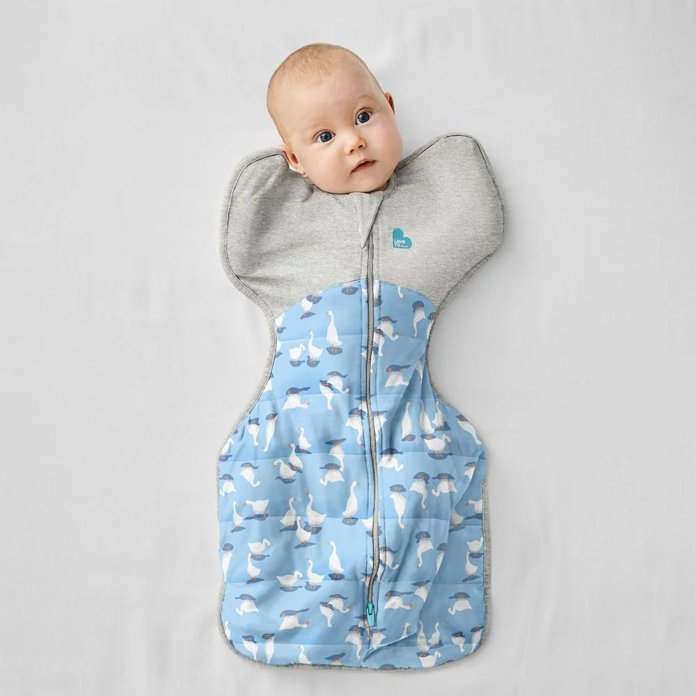 Love To Dream Swaddle Up Warm 2.5 TOG - Silly Goose Blue - Image 2