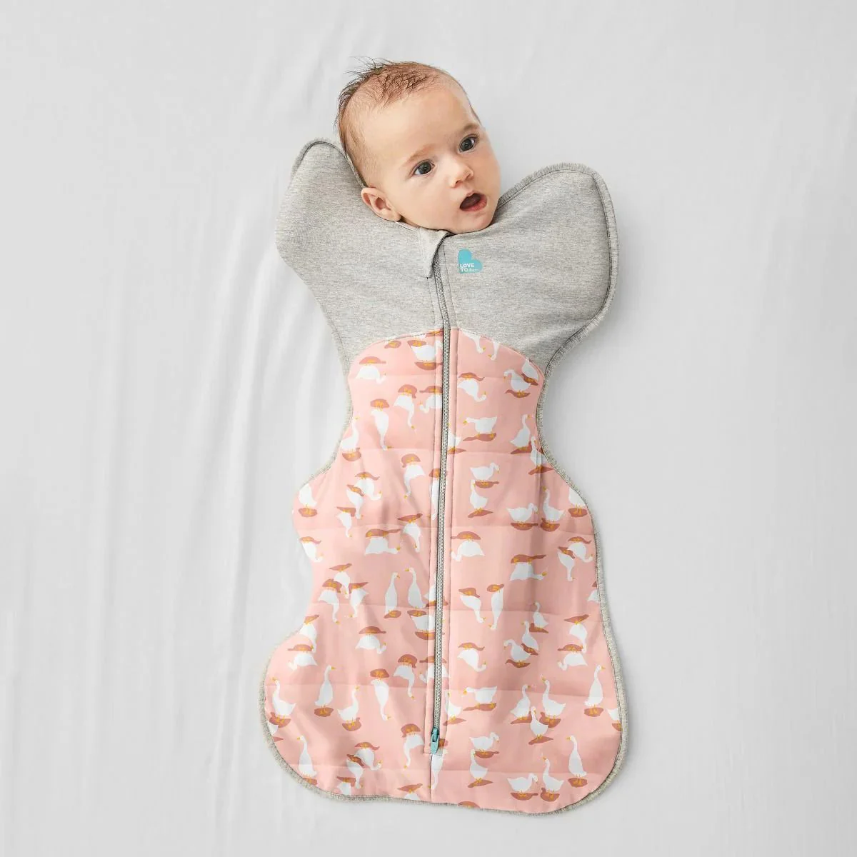 Love To Dream Swaddle Up Warm 2.5 TOG - Silly Goose Pink - Image 2