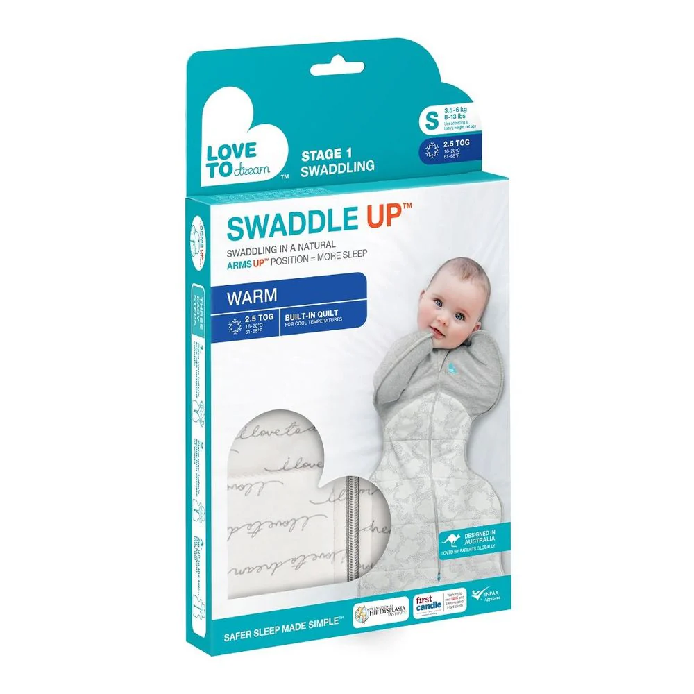 Love To Dream Swaddle Up Winter Warm - Dreamer White - Image 3