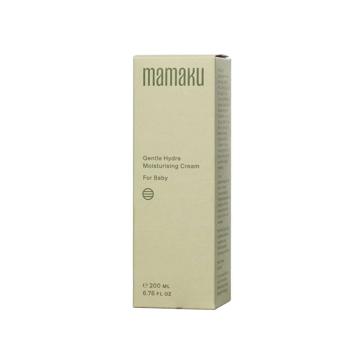 Mamaku Gentle Hydra Moisturising Cream For Baby 200ml - Image 2