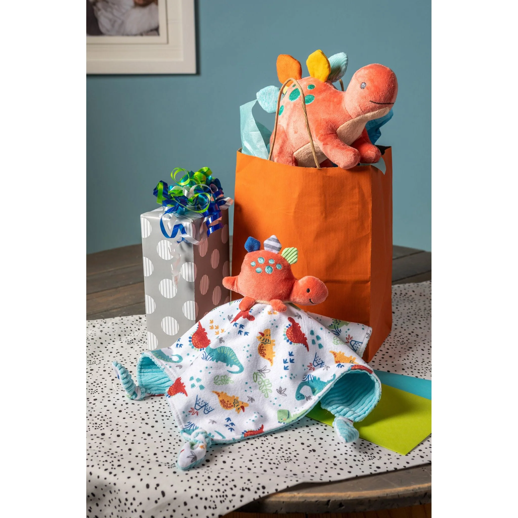 Mary Meyer Pebblesaurus Dino Character Blanket - Image 2