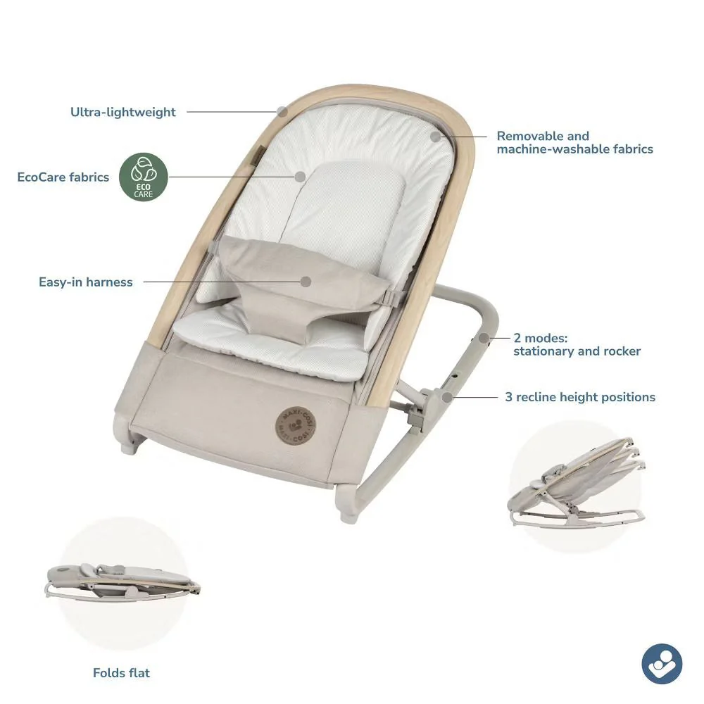 Maxi Cosi Kori 2 in 1 Rocker - Classic Oat - Image 4