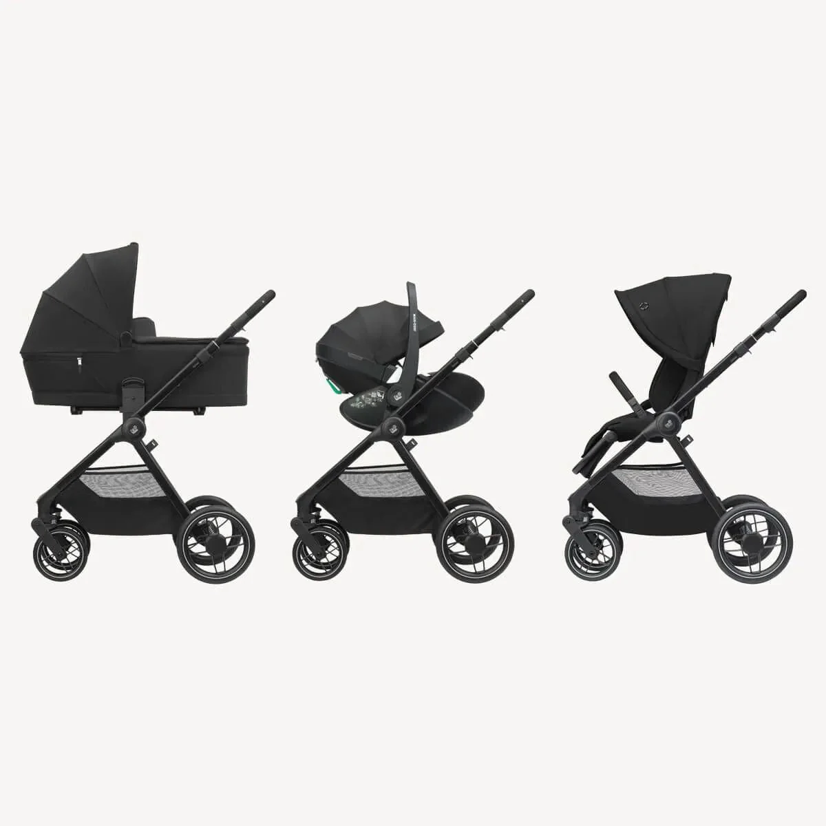 Maxi Cosi Oxford Stroller + Oria Bassinet/Carry Cot - Image 9