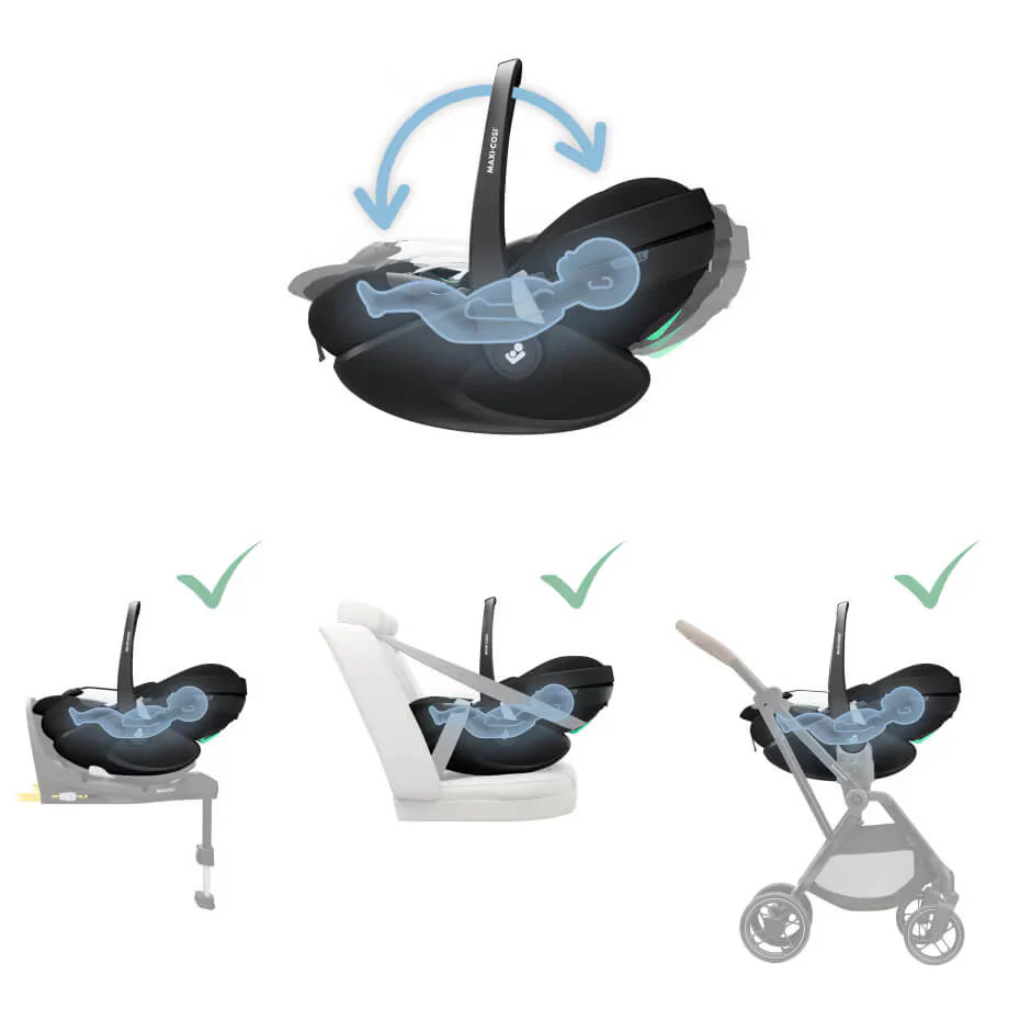 Maxi Cosi Pebble 360 Pro² with SlideTech - Image 11